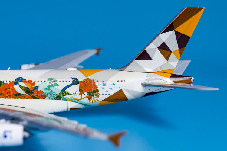 1:400 JC Wings ETIHAD AIRWAYS AIRBUS A380 Passenger Airplane Diecast Plane Model