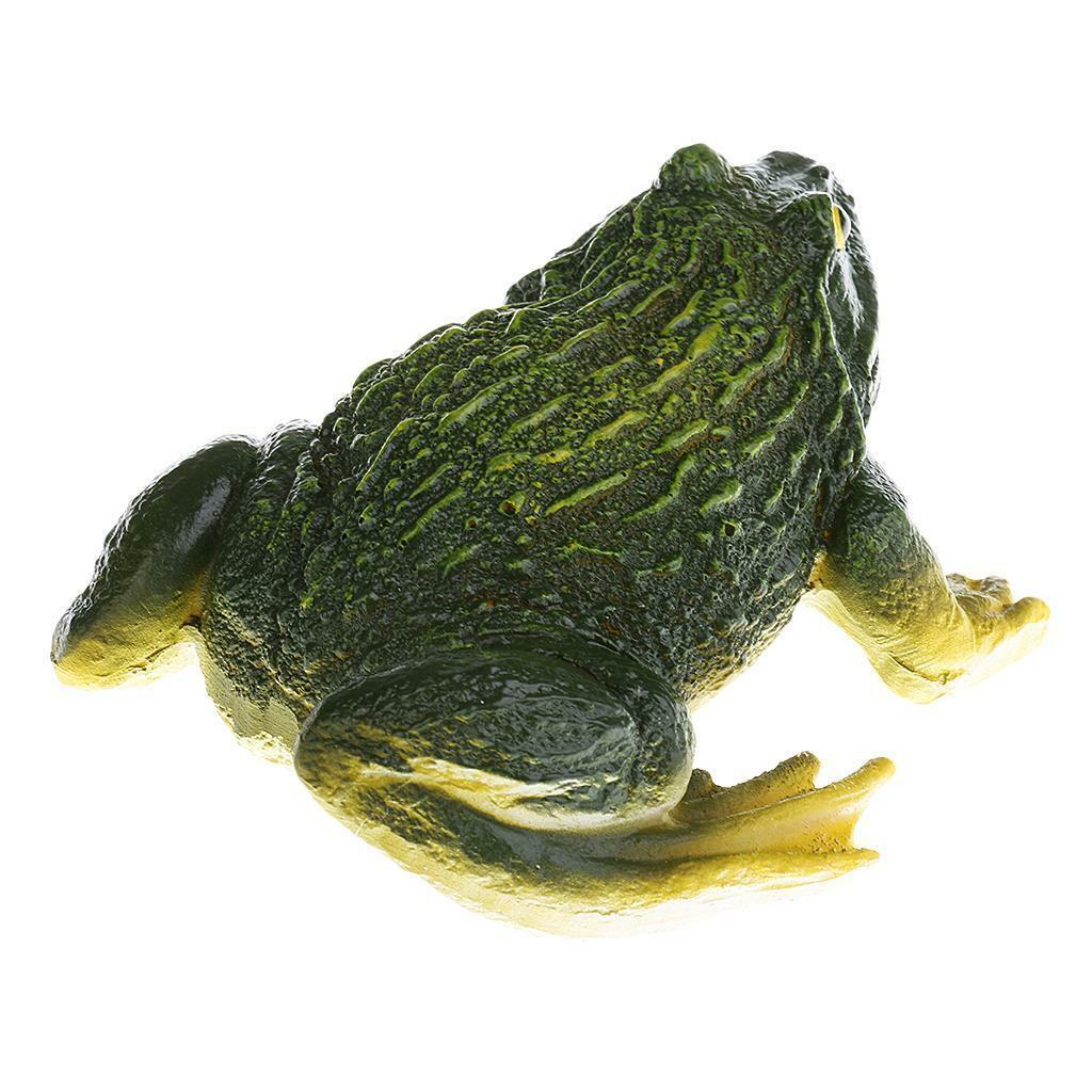 Mini Frog Sculpture Statue Lawn Ornament for Home Garden Decor DIY Accessory