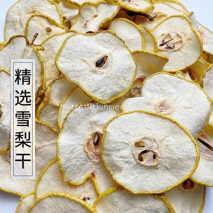 Snow Pear Slices Dried Snow Pear Cold Brew Tea Fruit Slices Fruit Tea