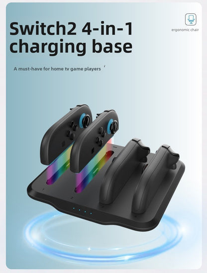 Switch 2 charging handle charger NS2 four in one charging overvoltage protection