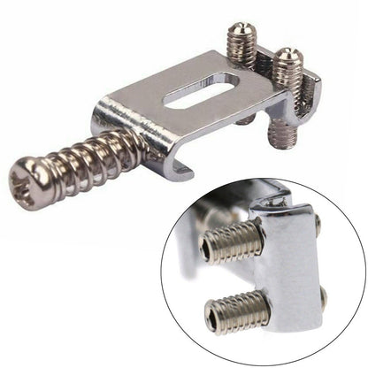6Pcs Nickel Bridge Tremolo Saddles For Stratocaster Telecaster Electric Guitar