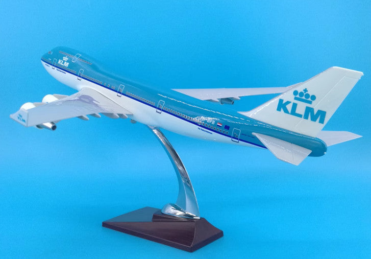 47CM 1:150 KLM BOEING 747-400 PH-BFB Passenger Airplane Resin Aircraft Model
