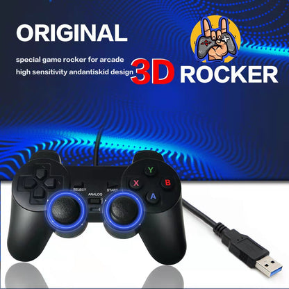 Arcade Game Box- 4K HD TV Console with HDMI, Supports Classic Arcade,PS1,PSP,N64