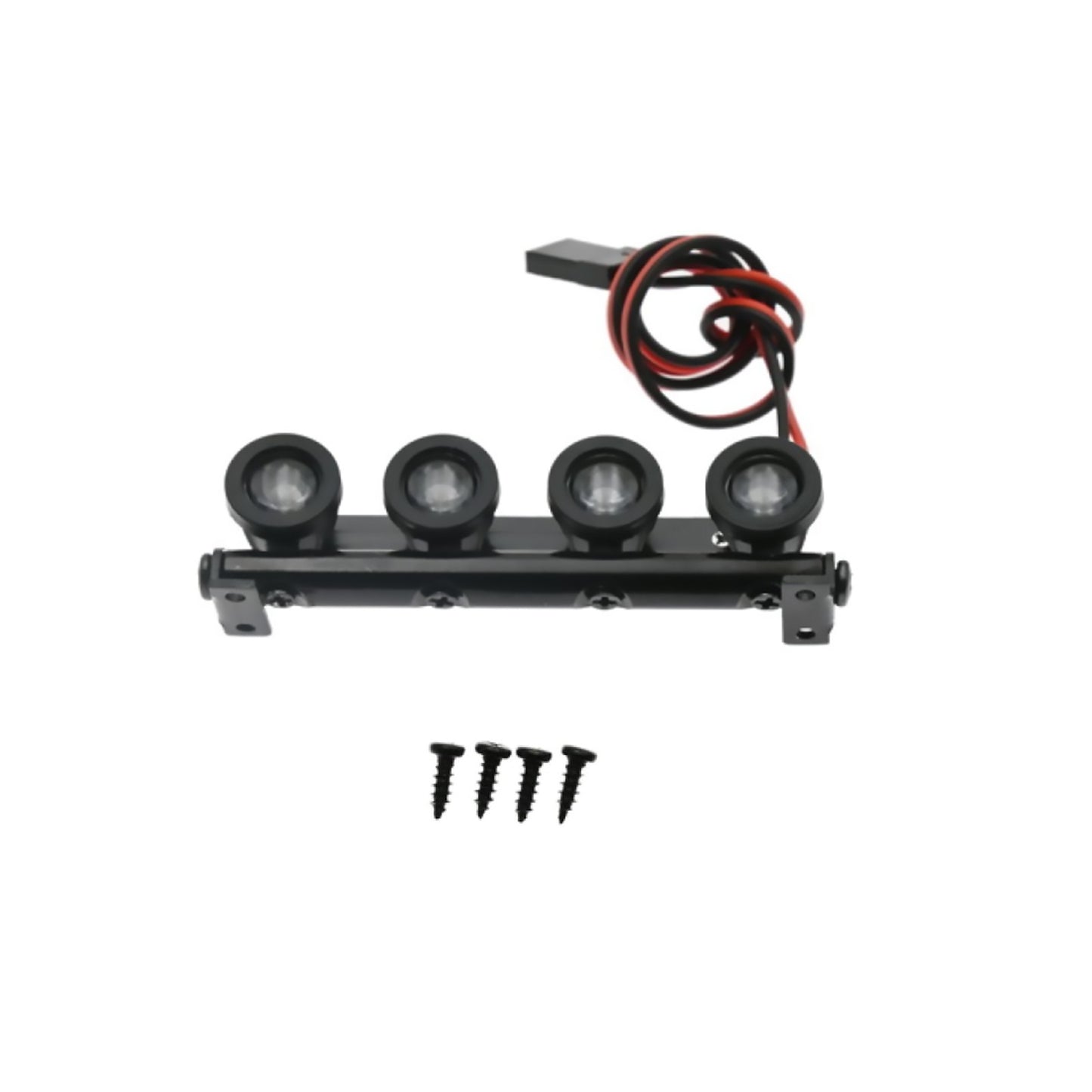 DIY 5-7V Spotlights Roof Light Lamp Part for TRX4M Defender 1/18 RC Crawler Car