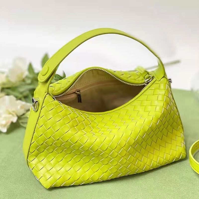 Tote Bag Zipper Handbag Soft Cow Leather Shoulder Bag Crossbody Purse 22*11*13CM
