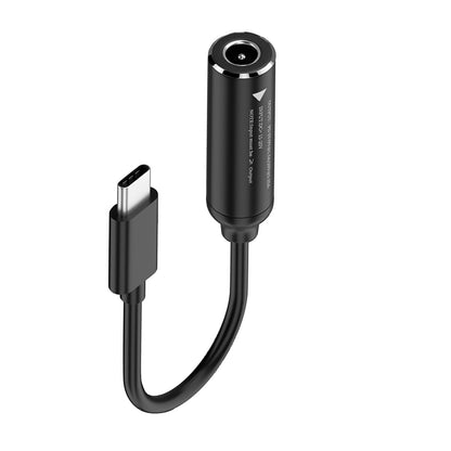 5.5*2.1 DC Female to USB Type C PD Charger Cable for USB C Speakers Headphone f