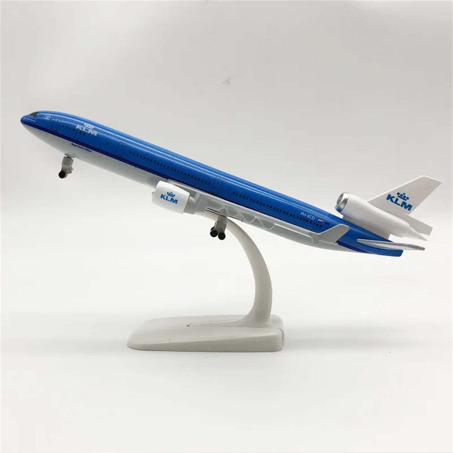 1:400 Netherlands MD11 MD-11 Airplane Alloy Model Souvenir with Display Stand B