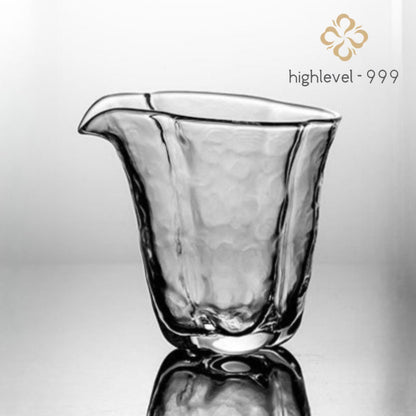 Glass Fairness Cup 200ml Thickening Transparent Kung Fu Tea Set Accessories