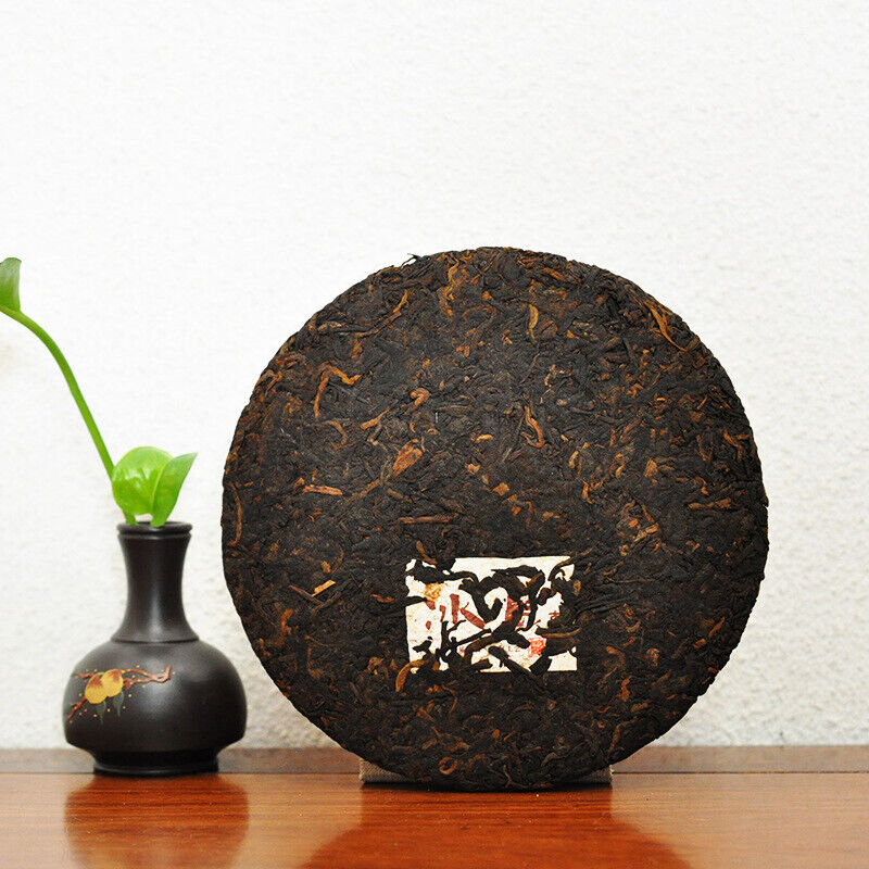 357g Yunnan Tea Puerh Tea Cake Icelandic Ancient Tree Puerh Tea Pu'er Ripe Tea