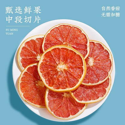 250g Red Grapefruit Slices Dried Grapefruit Slices Tea Handmade Fruit Tea