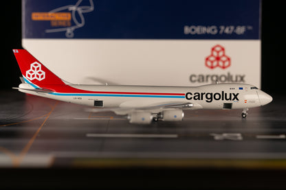 GeminiJets Luxemburg freight for Boeing 747-8F LX-VCA 1/400 diecast plane model