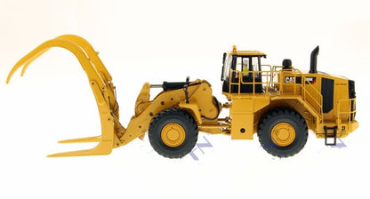 1:50 DM 988K WHEEL LOADER WITH LOG GRAPPLE Construction Machine Diecast Model