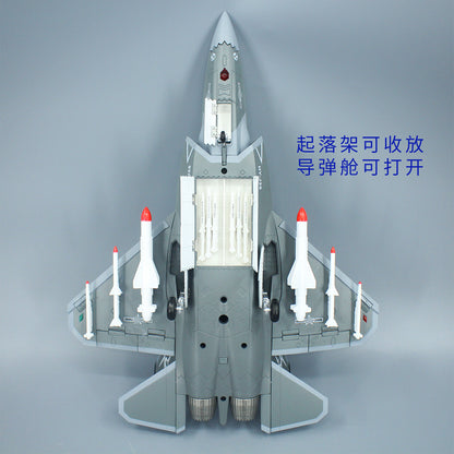 1:32 44CM J-35A Shipborne Fighter Plane Diecast Military Aircraft Airplane Model