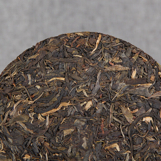 Pu-Erh Tea Pressing Process Cha Pu'er Tea Cake Craft Tea Puerh Green Tea 357g