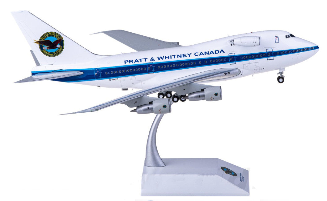 1:200 28CM JC Wings Pratt & Whitney Canada BOEING 747SP Airplane Diecast Model