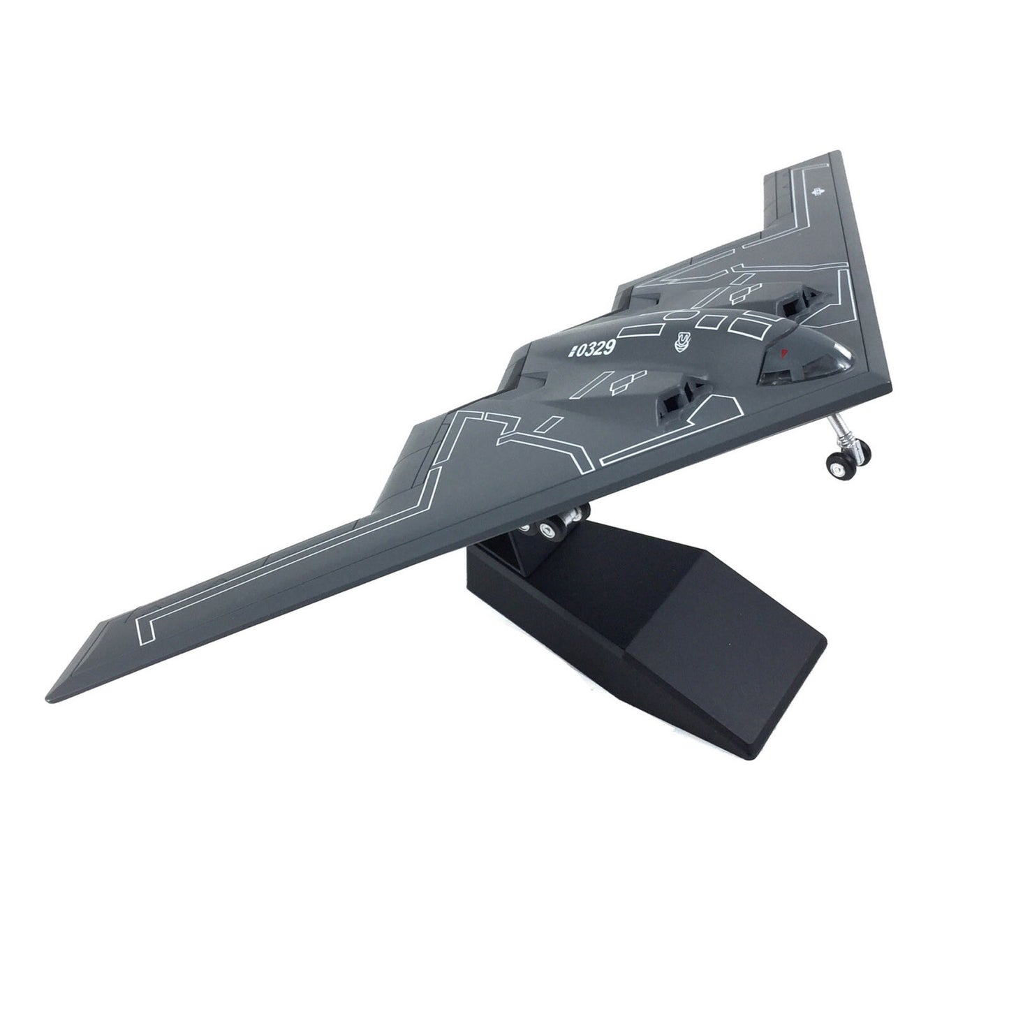 1/200 USAF B-2 Stealth Strategic Bomber Finished Alloy Model Airplane Toy Gift