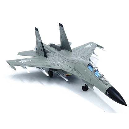 22cm 1/100 Chinese Air Force J-16 Fighter Model Military Aircraft Decoration