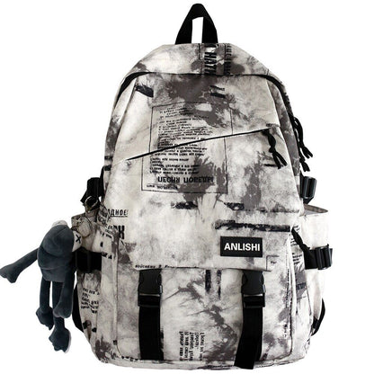 Ladies Men Boy School Bag Nylon Women Student Male Bags Travel