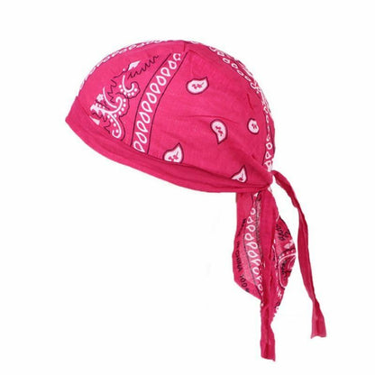 Cycling Head Scarf Quick Dry Bandana Hat Bike Cap Summer Running Riding Cotton