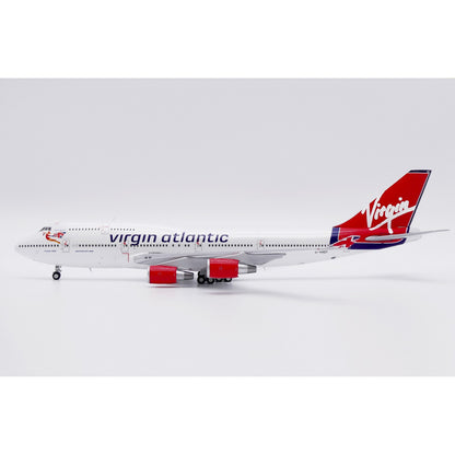 1:400 JC Wings Virgin Atlantic B747-400 G-VHOT Airplane Diecast Aircraft Model