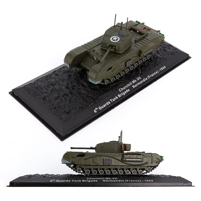 IXO 1/72 Alloy Churchill British Churchill MkVII Infantry Tank Model Finished