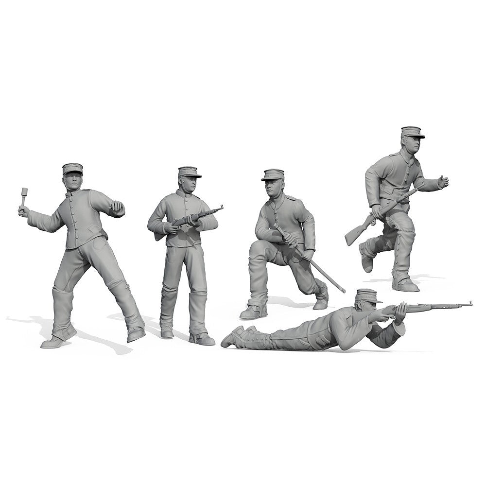 SSMODEL SSTR160911 1/160 Model Upgrade Parts Army Model Japan Soldiers