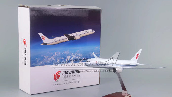 30CM AIR CHINA BOEING 787 Passenger Plane Metal Aircraft Diecast Airplane Model