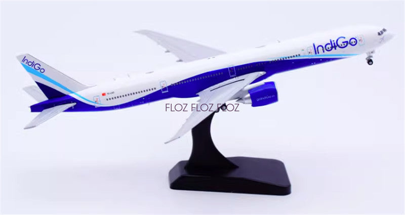 for JC Wings IndiGo for Boeing B777-300ER TC-LKD 1:400 Aircraft Pre-built Model