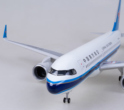 47CM 1:80 CHINA SOUTHERN AIRBUS A320neo Plane Landing Gear Resin Aircraft Model
