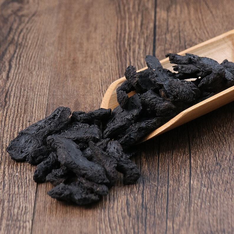 Pure Ripe Radix Rehmanniae Preparata Root of Rehmannia Glutinosa Great Quality