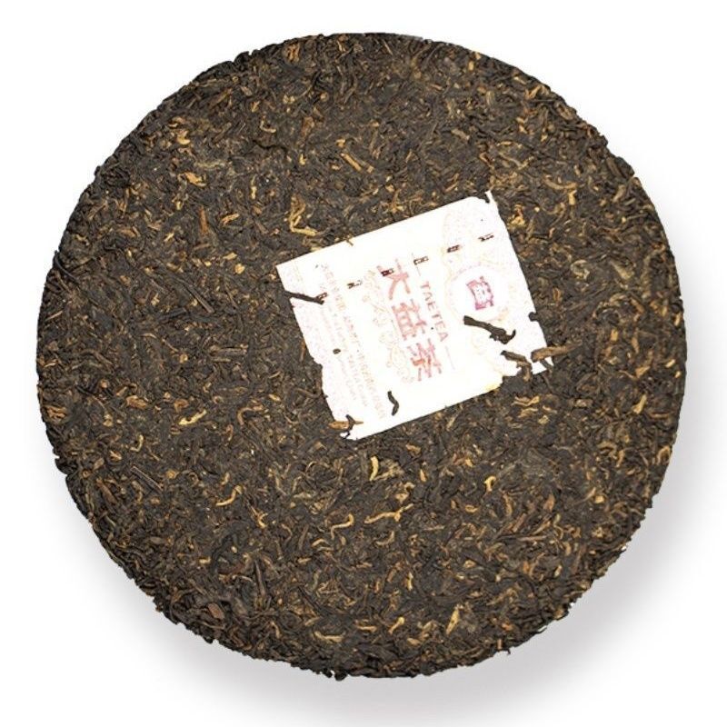 TAETEA Qing Xiang Yunnan Dayi Ripe Puer Tea Cake Pu-erh Pu'er Shu 357g