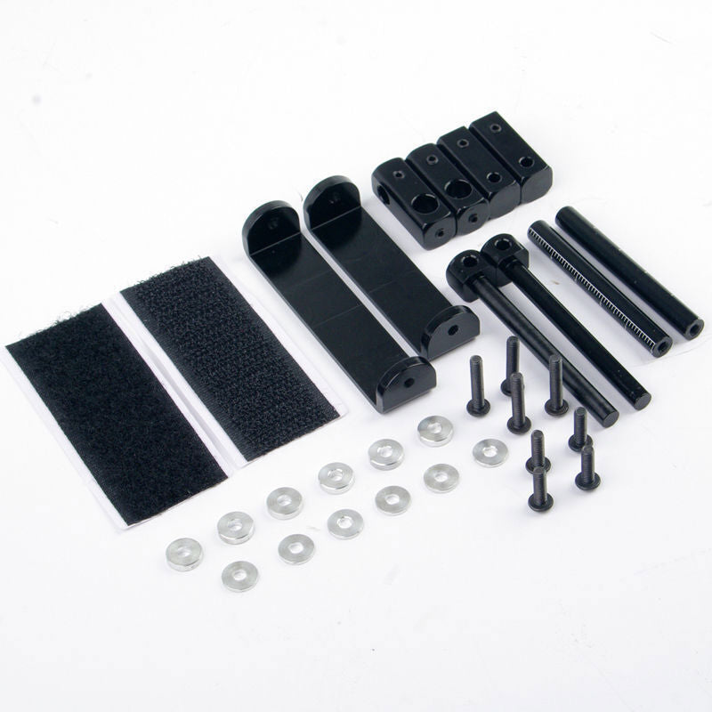 1:10 HSP Racing RC Car Metal Adjustable Stealth Body Shell Mount With Magic Tape
