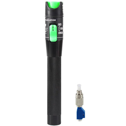 20mW 15-20KM Pan Type Aluminium Visual Fault Locator With FC to LC Adapter