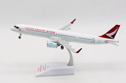 1:200 JC Wings CATHAY DRAGON AIRBUS A321neo Passenger Airplane Diecast Model