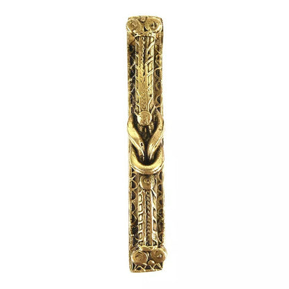 Set of 2 Antique Look Golden Classical Brass Door Pull Handle