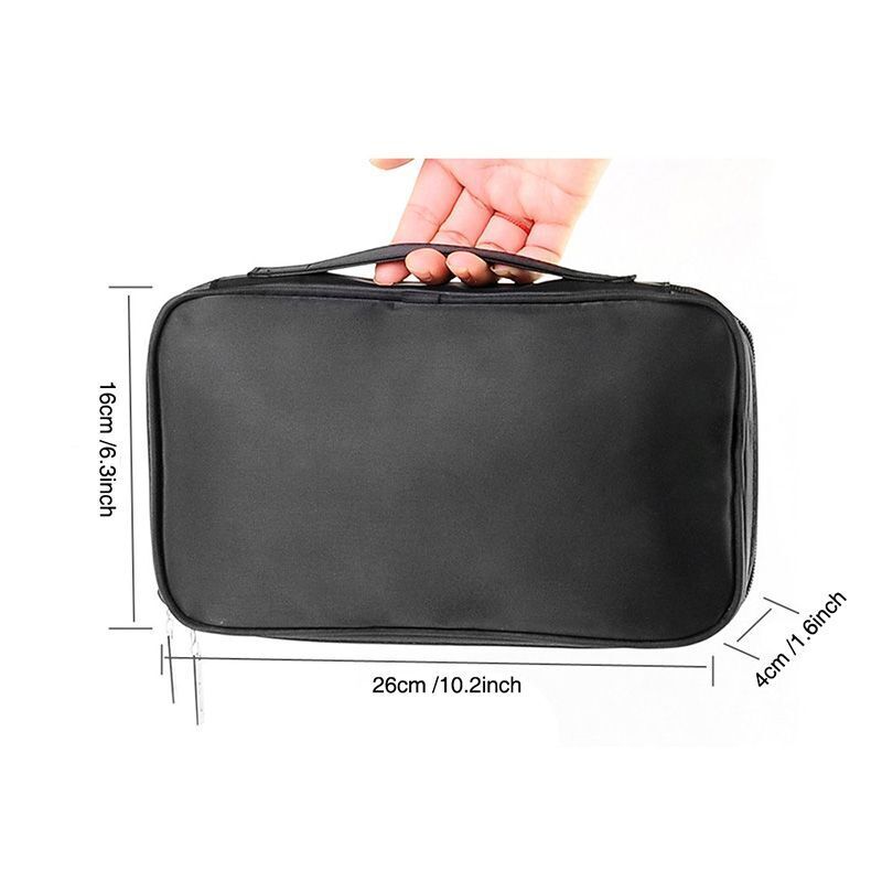 Cosmetic Bag Toiletry Case Organizer Makeup Bag Traveling 27*17*4 CM Oxford 1 PC
