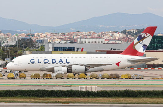 1:400 Phoenix Global Airlines Airbus A380 Airplane Diecast Aircraft Plane Model