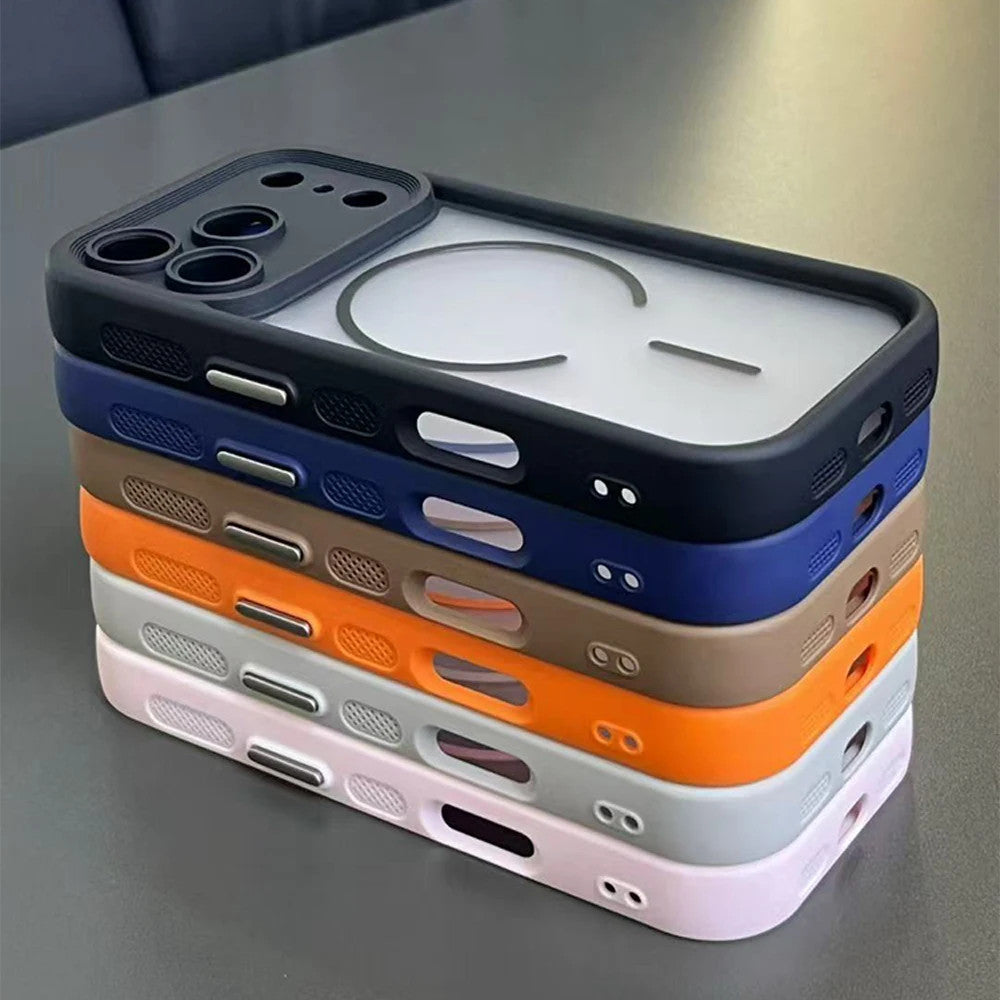 Shockproof Magnetic protection Phone case for iphone 17 ProMax/16/15/14