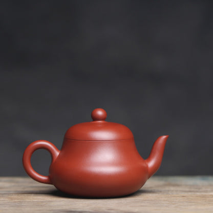 True Yixing Zisha Dahongpao Clay Marked Tea Pot Pear Shaped Pot Of Tea Small New