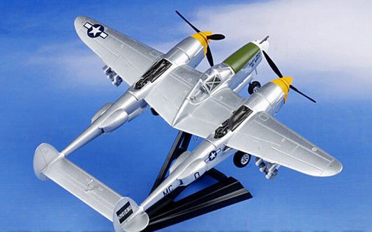 Witty Lockheed P-38J Lightning USAAF 20th FG 79th FS 1/72 diecast plane model