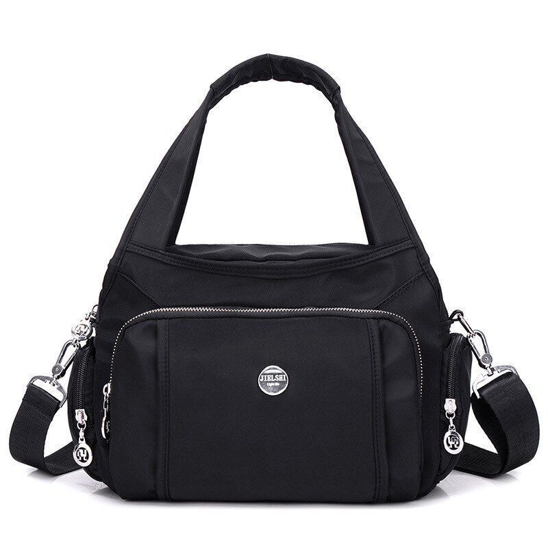 Nylon Large Messenger Bag Crossbody Handbag Waterproof Shoulder Bags 31*12*20 CM