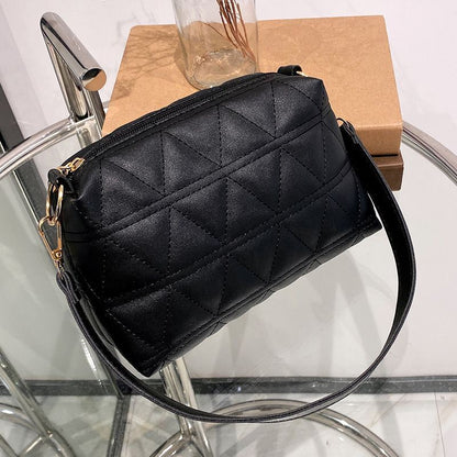Handbags Retro Embroidery Synthetic Leather Shoulder Underarm Bag Hobos Handbags