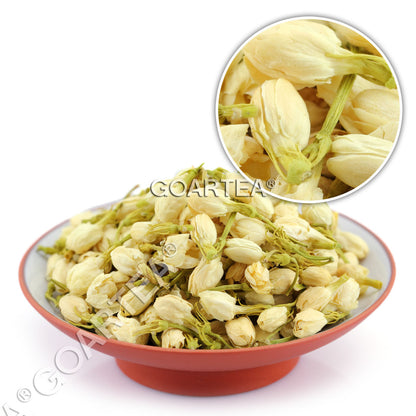 GOARTEA Jasmine Flower Floral Dried Bud Herbal Tea Natural Fragrance Herbal Tea-