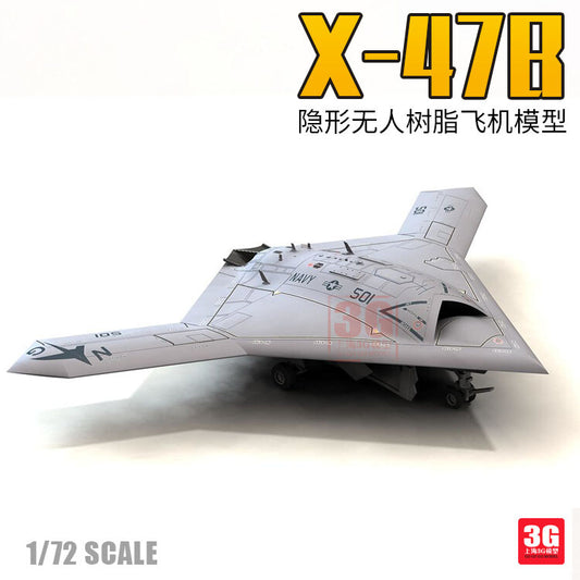 Orange Hobby A72003 1/72 scale U S Navy X-47B Resin model kit 2019