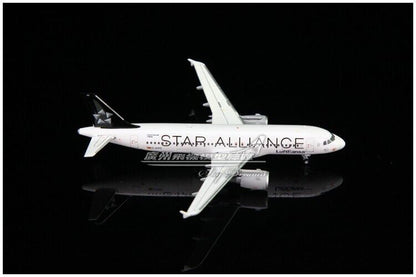 1:400 JC Wings Lufthansa STAR ALLIANCE AIRBUS A320 Plane Diecast Aircraft Model