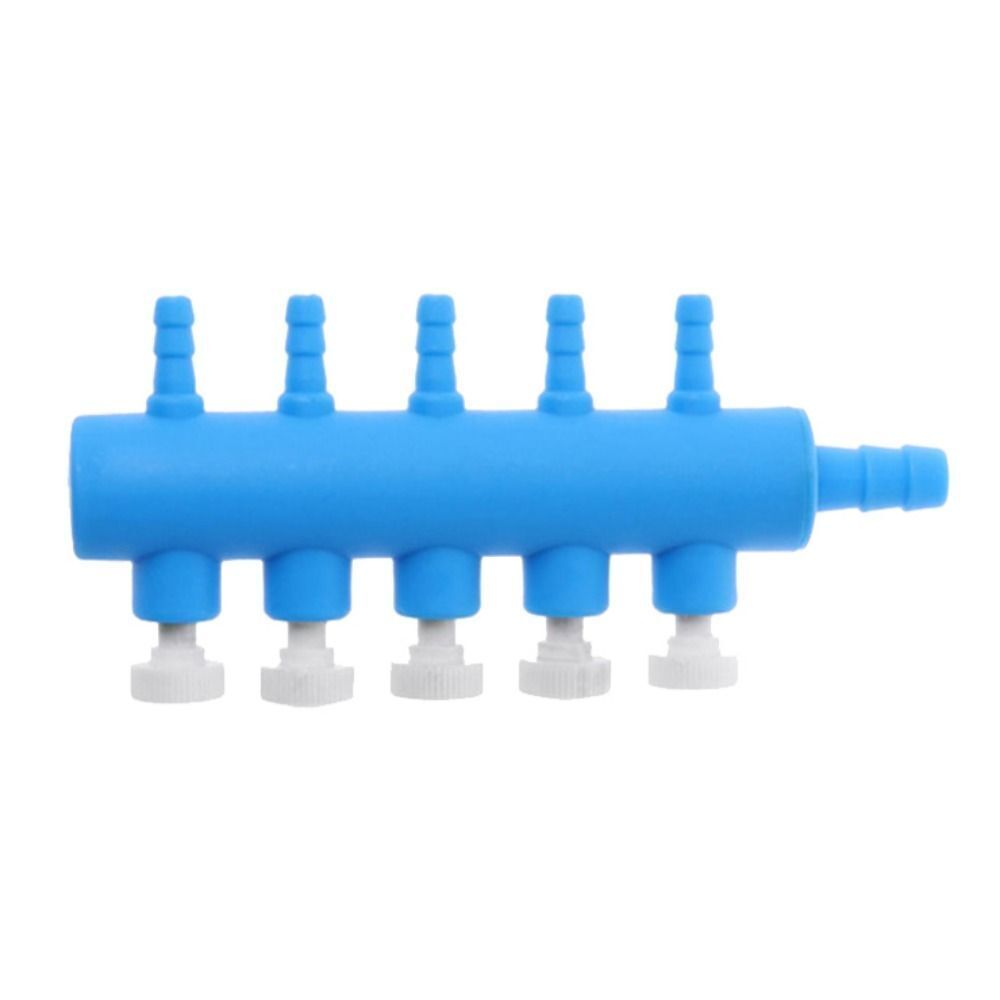 Aquarium Air Control Valves 2-6 Ways Plastic Fish Tank Split-Flow Air Pump Tools
