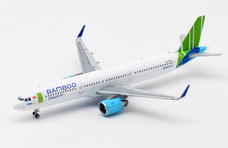 JC Wings BAMBOO AIRWAYS Airbus A321NEO VN-A591 1/400 diecast model aircraft