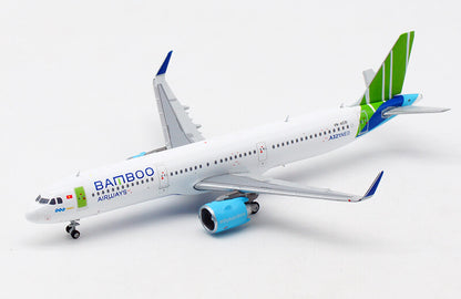 JC Wings BAMBOO AIRWAYS Airbus A321NEO VN-A591 1/400 diecast model aircraft