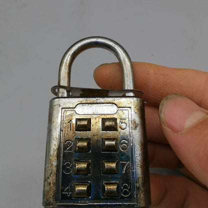 Small Combination Lock Luggage Lock Padlock Anti Theft Locker Lock for Bags Dorm
