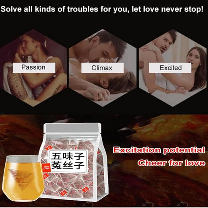 【Men’s Essentials】 Five Flavors Goji Berry Tea, Five Flavors Wolfberry Tea